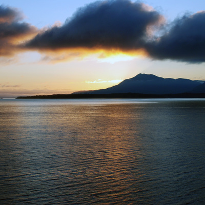 sunrise in ketchikan