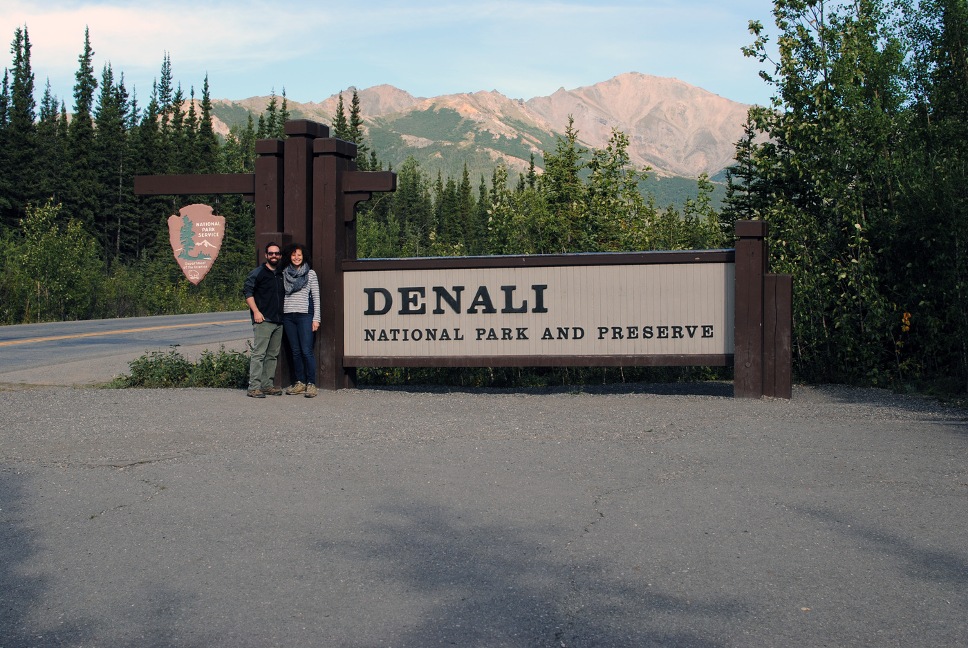 Denali National Park Sign Sean C Davis Katie Davis