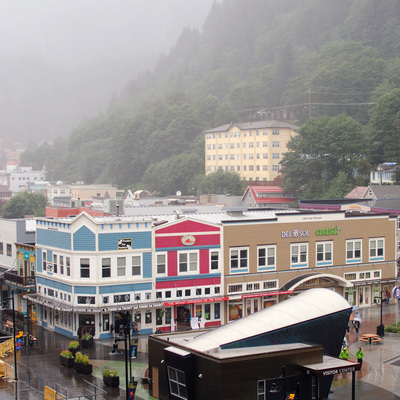 rainy day in juneau