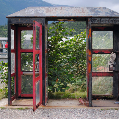 Skagway Alaska Phone Booth