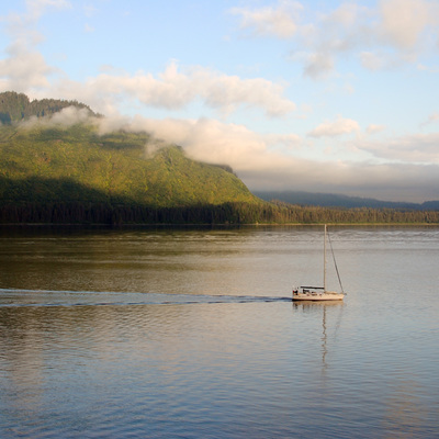 Icy Straight Point Alaska Sail Boat